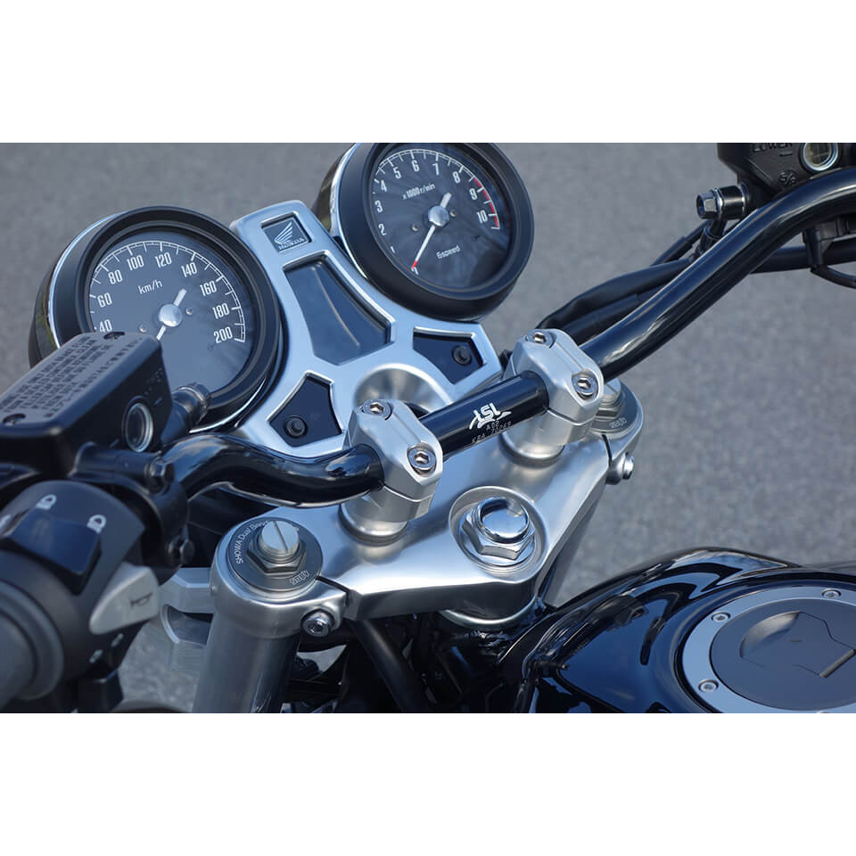 LSL Klemmbock-Kit für Honda CB1100RS,  2017-, silber