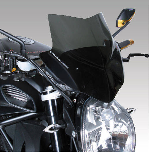 Barracuda Windschild Aerosport für MV Agusta Brutale 920 / 1090RR 2011 - 2012 und MV Agusta Brutale 675 / 800 2014 - 2016