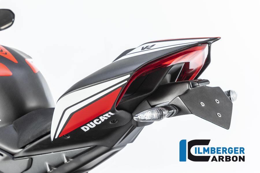 Ilmberger Carbon Monoposto Sitz matt für Ducati Panigale V4 / V4S und Streetfighter V4