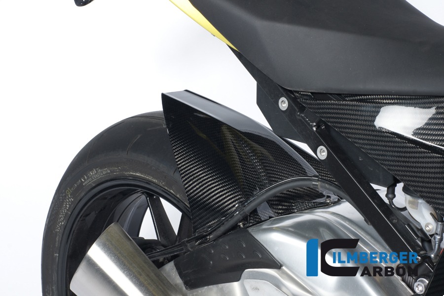 Ilmberger Carbon Kotflügel hinten mit Kettenschutz ohne ABS, Carbon