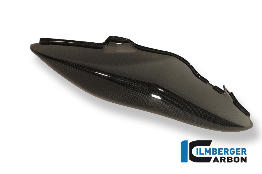 Ilmberger Carbon Seitendeckel unterm Sitz links, Carbon