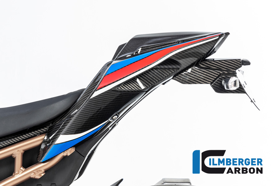 Ilmberger Carbon Heckverkleidung links, Carbon