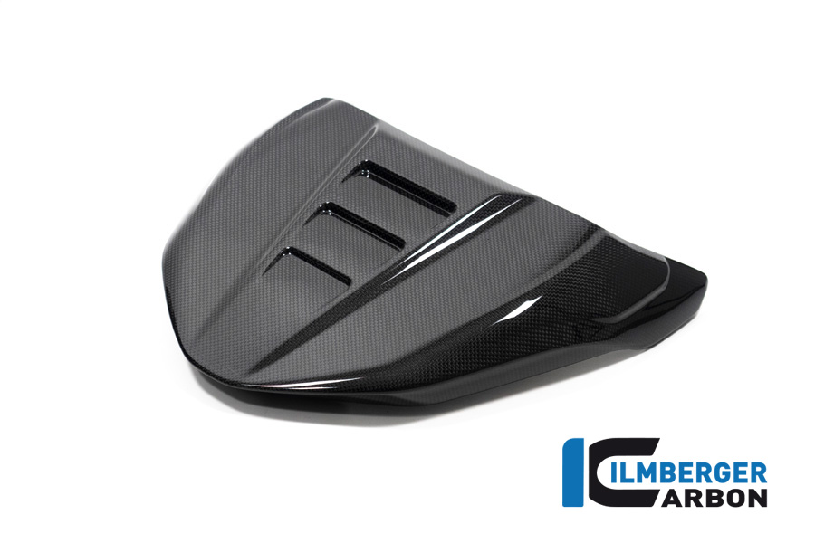Ilmberger Carbon Soziussitzabdeckung, glänzend, Ducati Diavel V4 , 2023-