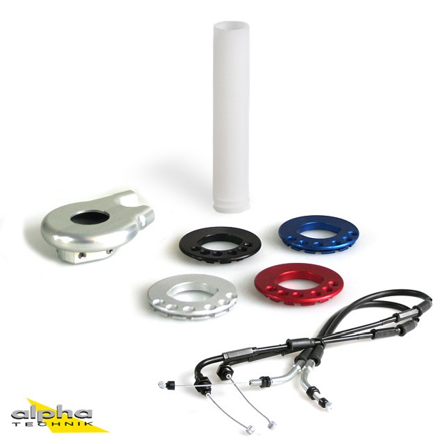 alpha Technik Quick-Action Throttle Grip for Ducati 749 999 YZF600R6