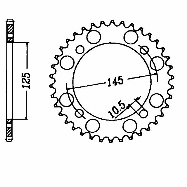 Bild Kettenrad