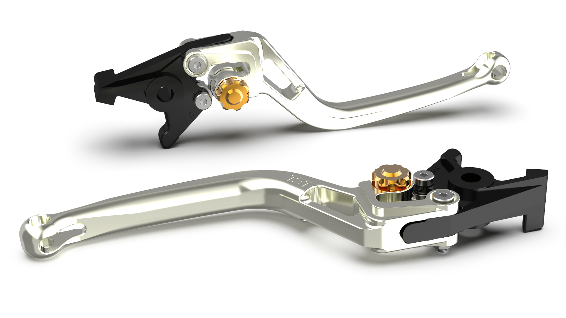 LSL Bremshebel BOW R82, silber/gold