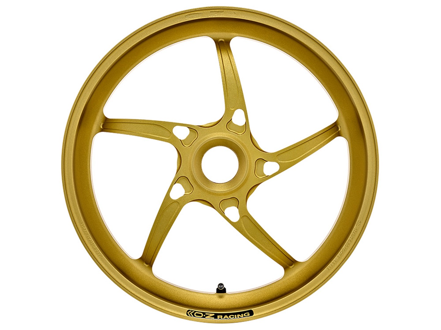 OZ Piega Aluminium hinten in goldfarben matt für KTM 1290 Super Duke R(R), 2016-2023 und 1290 Super Duke GT, 2016-2023