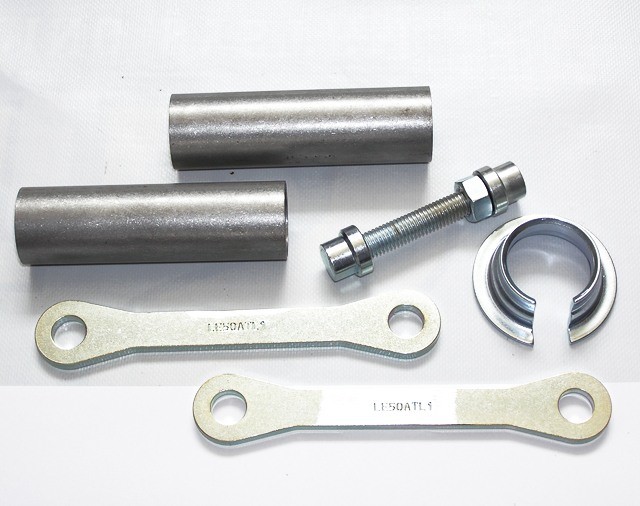 alpha Technik Tieferlegungssatz 35mm für Kawasaki KLE500, Typ LE500A; Modelljahr 1991