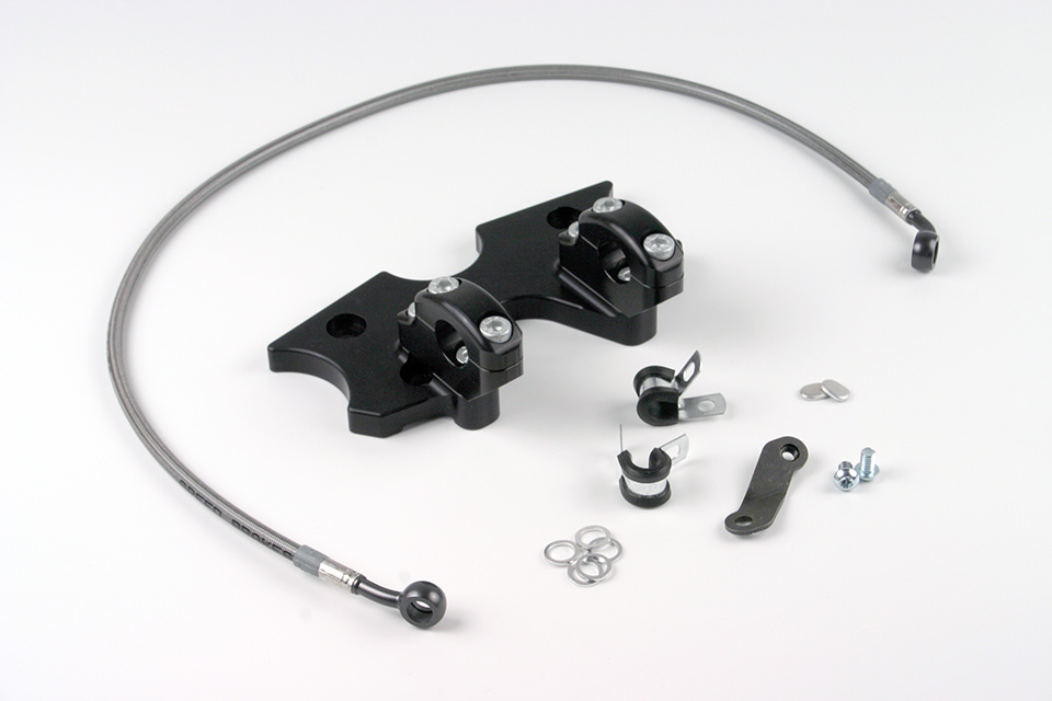 LSL Superbike-Kit mit Teilegutachten für  Suzuki GSX1300R Hayabusa, Typ WVA1,  1999-2007, schwarz, (Typ A)