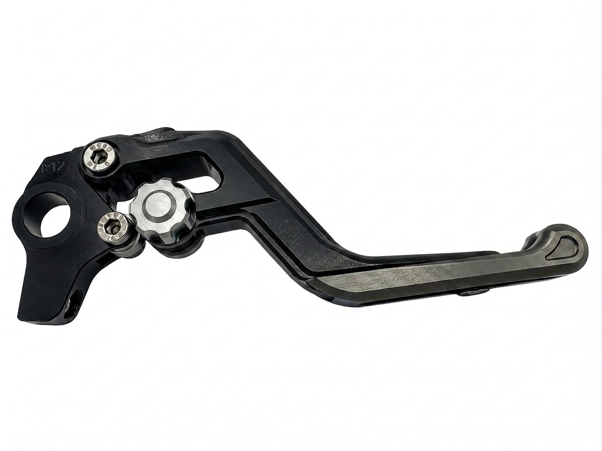 LSL ERGONIA Bremshebel R68R Schwarz/Silber/Anthrazit