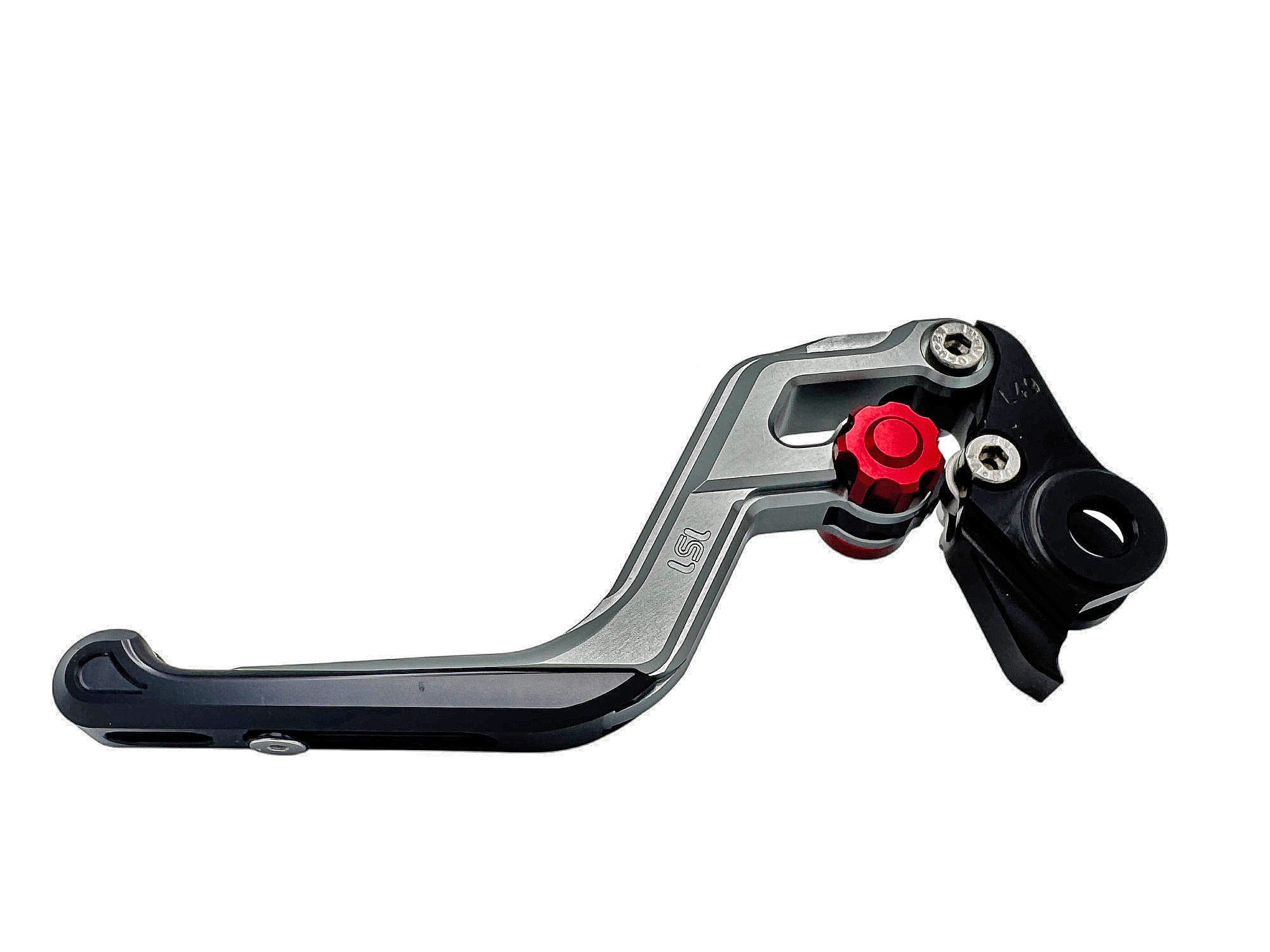 LSL ERGONIA Kupplungshebel L25R Anthrazit/Rot/Schwarz