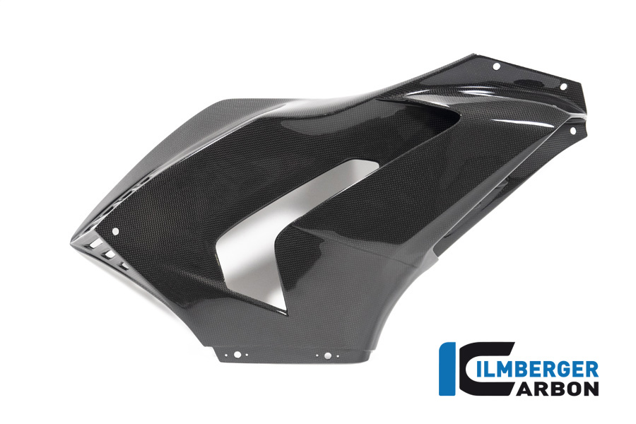 Ilmberger Carbon Verkleidungsseitenteil rechts, glänzend, für Honda CBR1000RR-R Fireblade (SP), SC82, ab 2020-