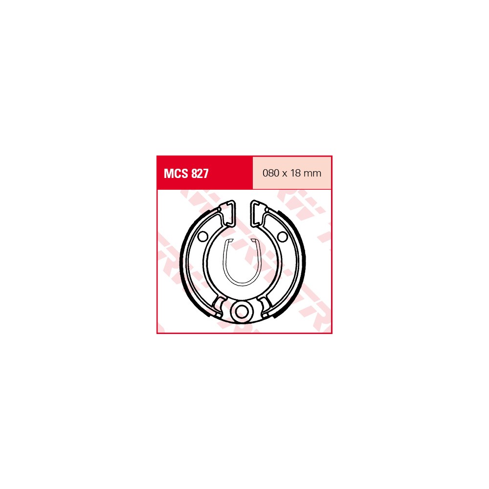TRW LUCAS Bremsbackensatz MCS827