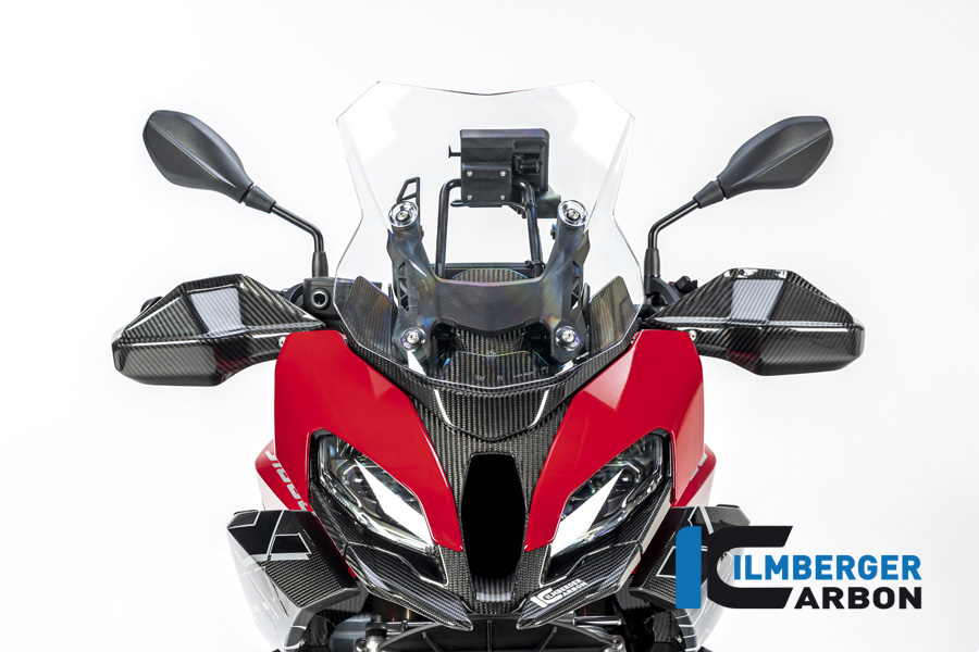 Ilmberger Carbon Windabdeckung Cockpit, glänzend, BMW S1000XR 2020- M1000XR 2024-