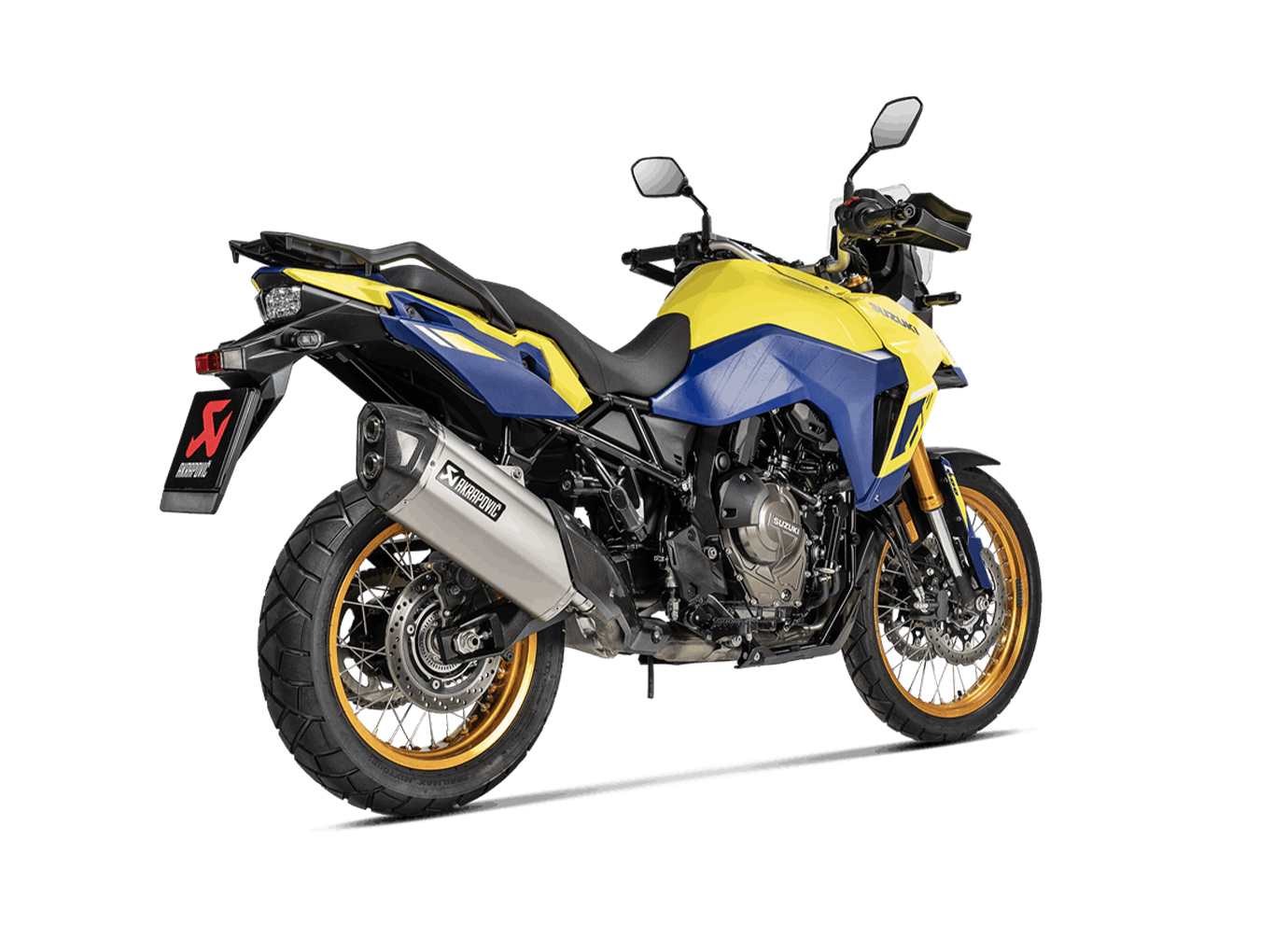 Akrapovic Slip-On Line (Titanium) Auspuff für Suzuki V-Strom 800 Modelljahr 2022-2025