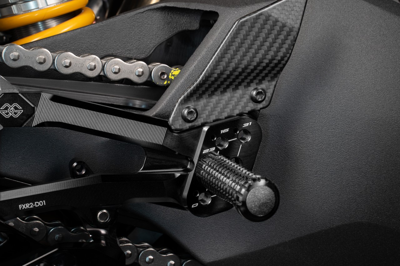 GILLES FXR Fußrastenanlage Ducati Panigale V4, 2019-2024