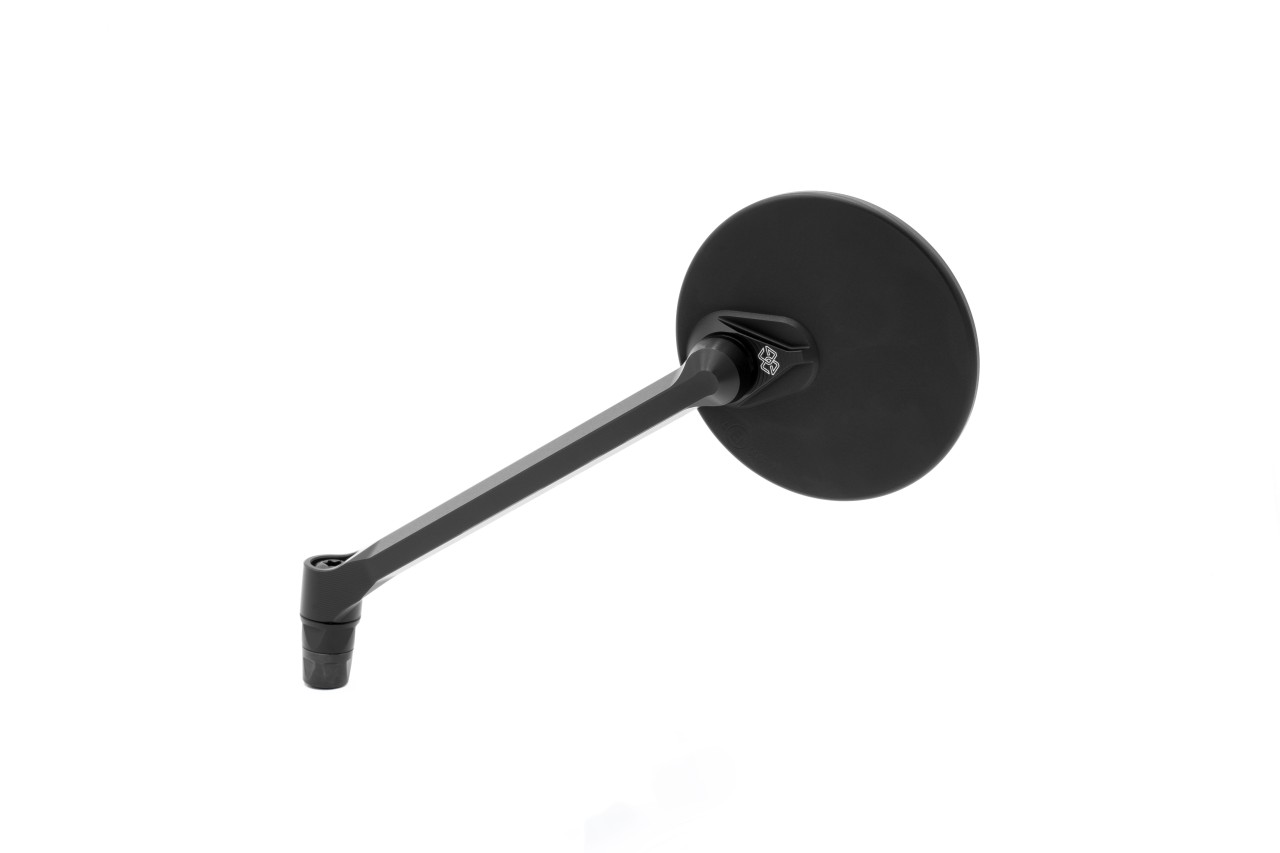 Gilles Moon Armaturenspiegel links, schwarz-matt