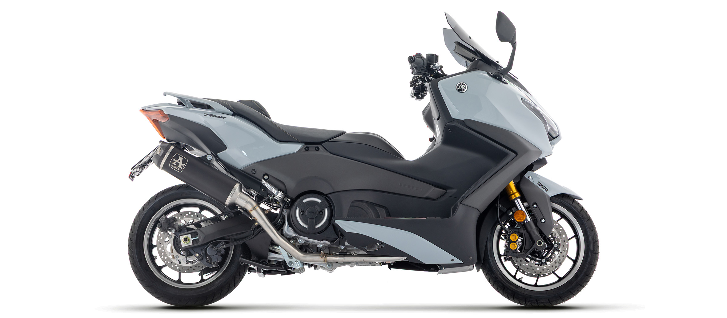 ARROW Auspuff INDY RACE DARK Komplettanlage für Yamaha TMAX 560, 2025-