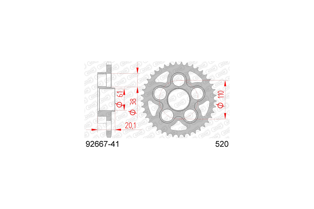 DID Kettensatz mit 520ZVM-X Kette, Farbe gold, für MV Agusta Brutale 750, Typ F4, Modelljahr 2003-2006 und F4, Typ F4, Modelljahr 2000-2005