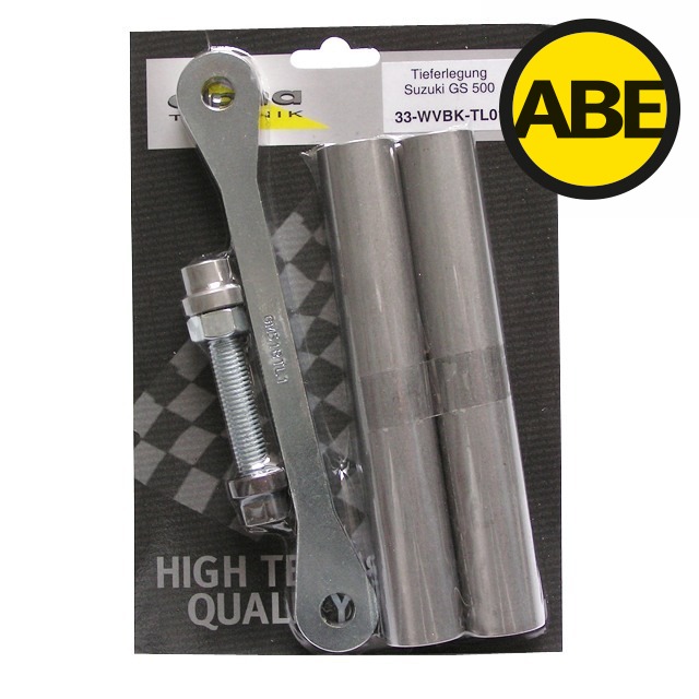 alpha Technik Tieferlegungssatz 30mm Suzuki GS500; Typ WVBK; Modelljahr 2001-
