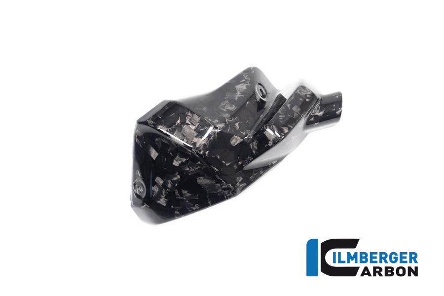 Ilmberger Carbon Einspritzdüsen Abdeckung rechts, Black Diamond Carbon, glänzend, BMW R1300GS 2023-