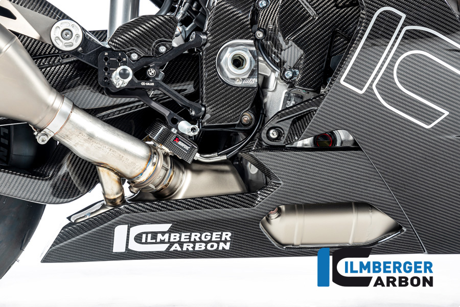 Ilmberger Carbon Verkleidungsunterteil - Verlängerung, glänzend, BMW M1000RR 2023-