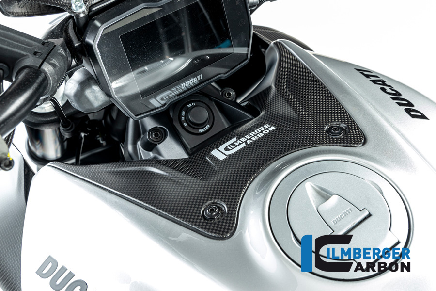 Ilmberger Carbon Tankabdeckung, matt, Ducati Diavel V4 , 2023-