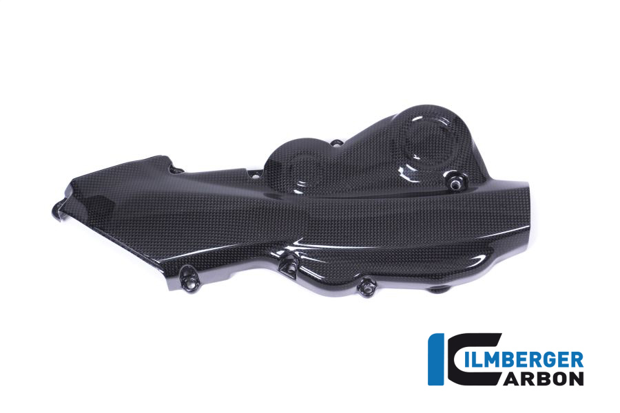 Ilmberger Carbon Zahnriemenabdeckung horizontal glanz, Carbon