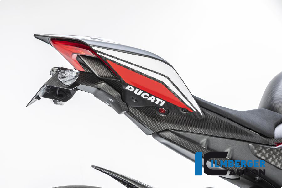 Ilmberger Carbon Monoposto Sitz matt für Ducati Panigale V4 / V4S und Streetfighter V4