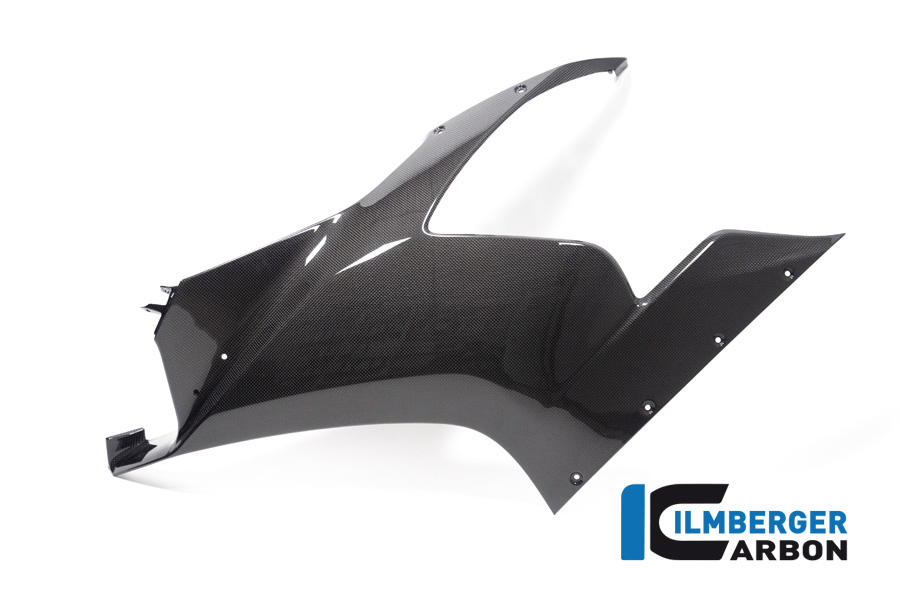 Ilmberger Carbon Verkleidungsseitenteil für Winglet vorbereitet links, glänzend, Ducati Panigale V2 2020-