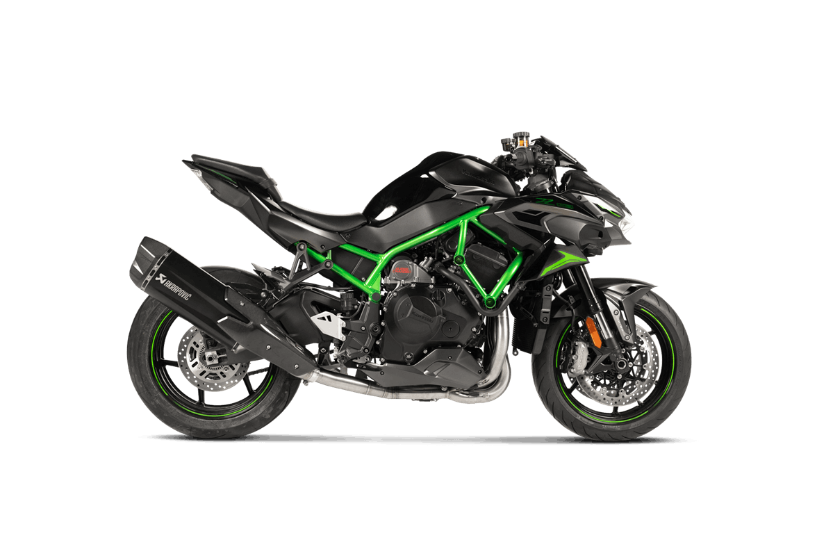 Akrapovic Slip-On Line (Titanium) Auspuff für Kawasaki Z H2, 2020-2025