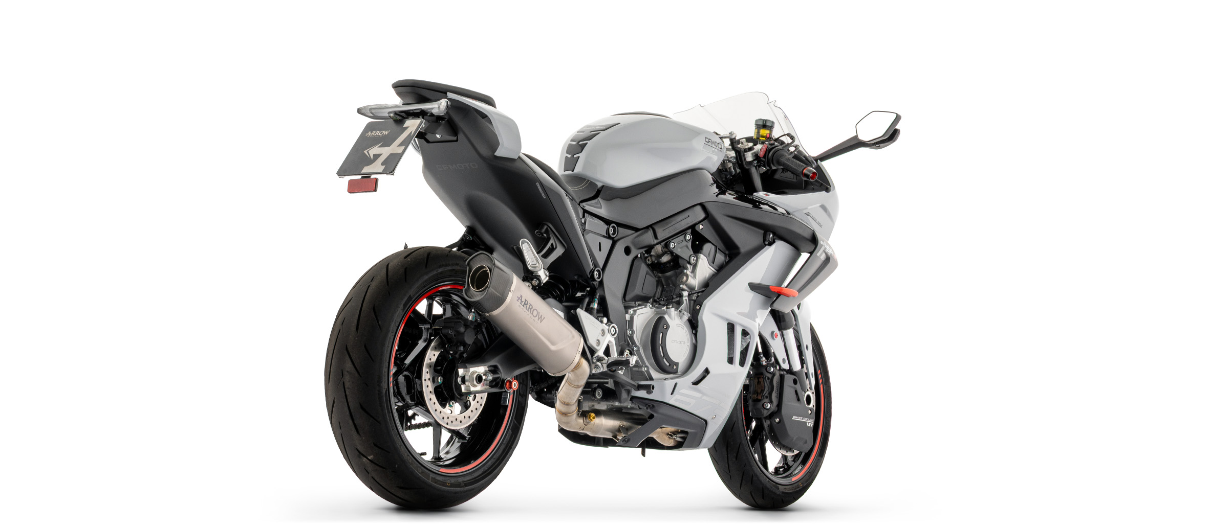 ARROW Auspuff INDY RACE Komplettanlage für CF Moto 675 SR-R Modelljahr 2025-