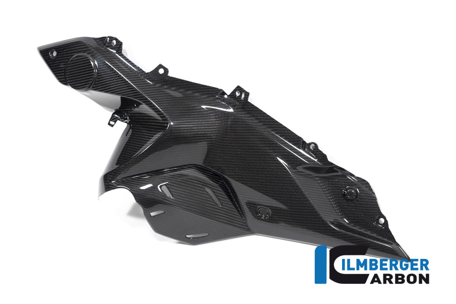 Ilmberger Carbon Seitendeckel unter Tank links, glänzend, BMW R1250RS 2019-