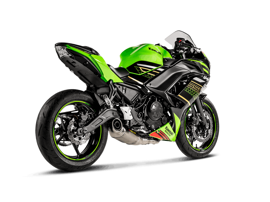 Akrapovic Racing Line (Titanium) Auspuffanlage für Kawasaki Ninja 650, 2023-2026, Z650  2021-2026