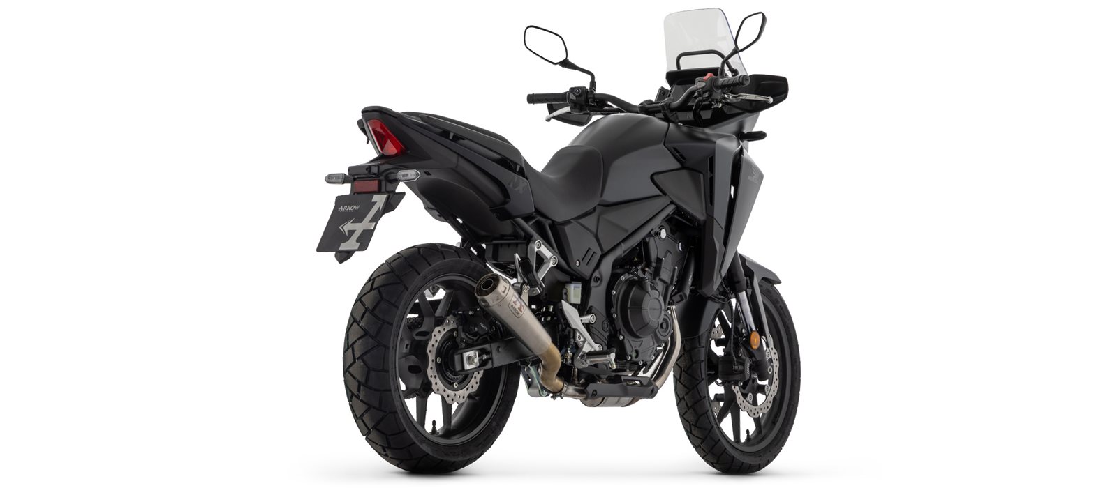 ARROW Auspuff PRO RACE NiChrome für Honda NX500 / CB500 Hornet Modelljahr 2024-