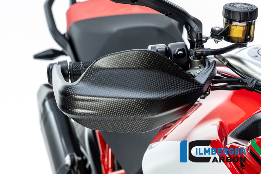 Ilmberger Carbon Handprotektor rechts, matt, Ducati Multistrada V4 2020-