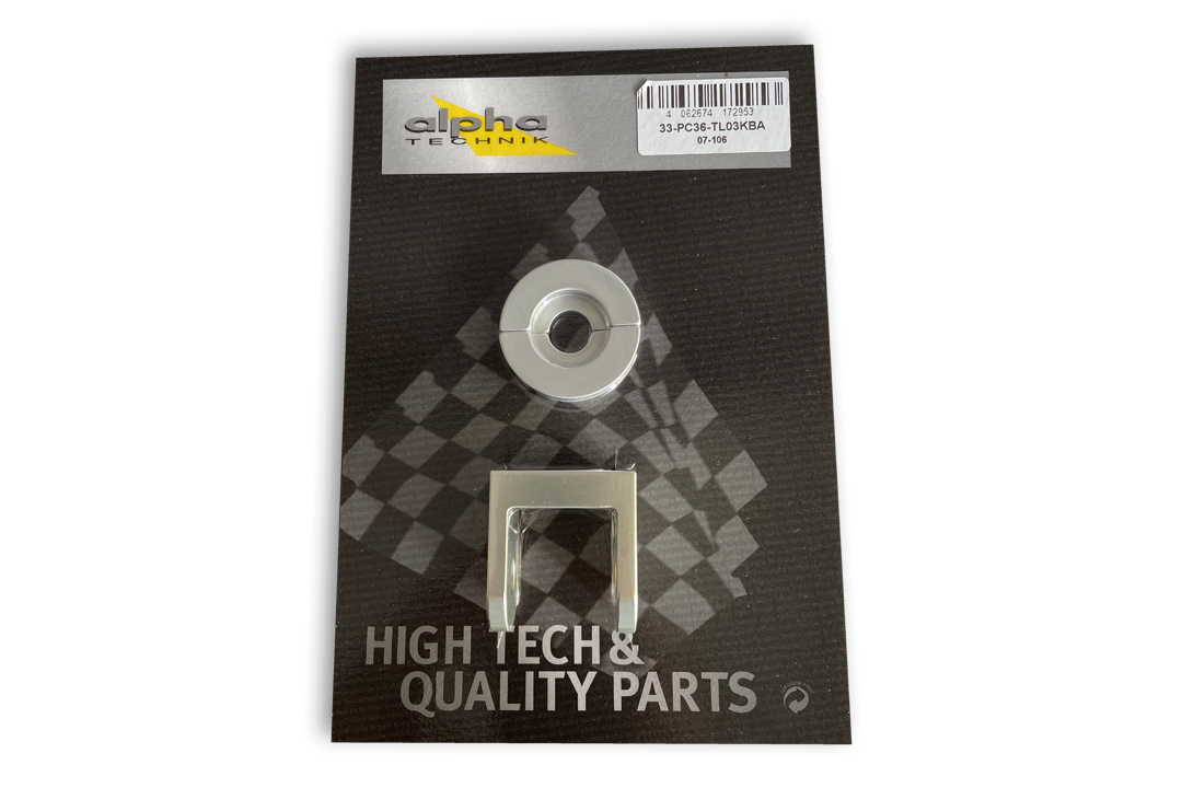 alpha Technik Tieferlegungssatz 30mm für Honda Hornet 600; Typ PC36; Modelljahr 2003-2006