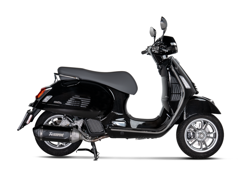 Akrapovic Slip-On Line (SS) Auspuff für Vespa GTS 125, Super, Supersport, Supertech, Modelljahr 2025- (Euro 5+)