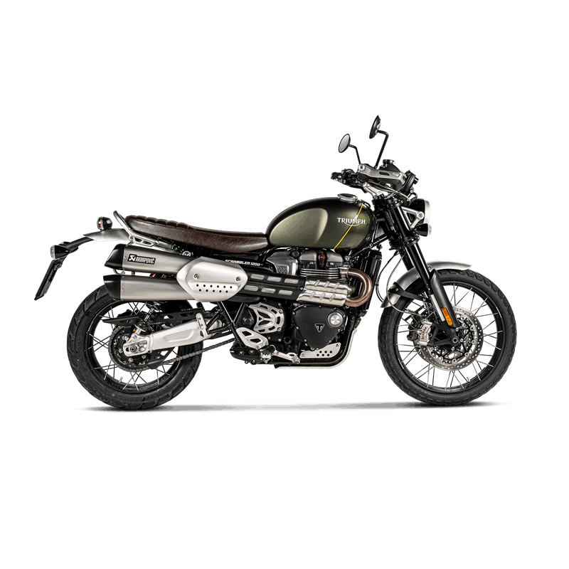 Akrapovic Slip-On Line (Titan) Triumph Scrambler 1200 2019-2020