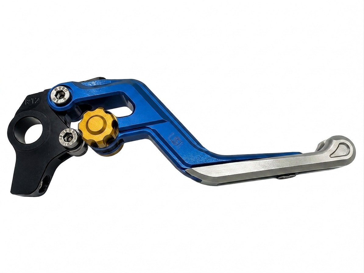 LSL ERGONIA Bremshebel R22 Blau/Gold/Silber