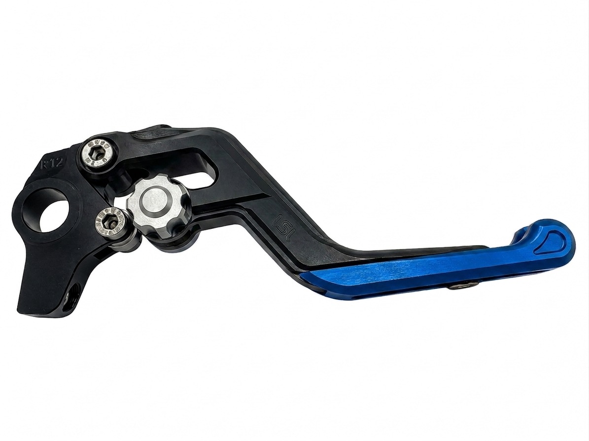 LSL ERGONIA Bremshebel R33 Schwarz/Silber/Blau