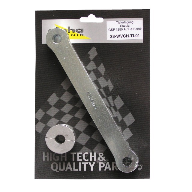 alpha Technik Tieferlegungssatz 35mm für Suzuki Bandit 1250A ,SA; Typ WVCH; Modelljahr 2007