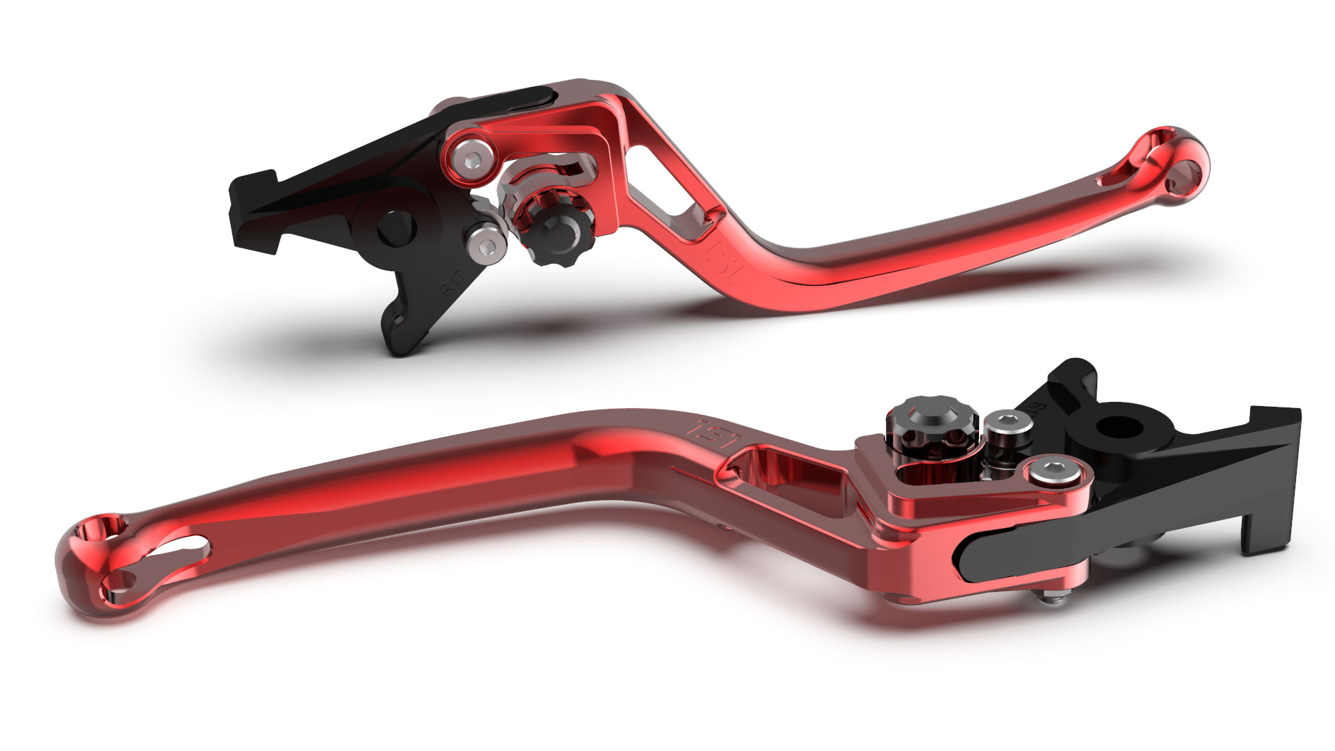 LSL Bremshebel BOW R82, rot/schwarz