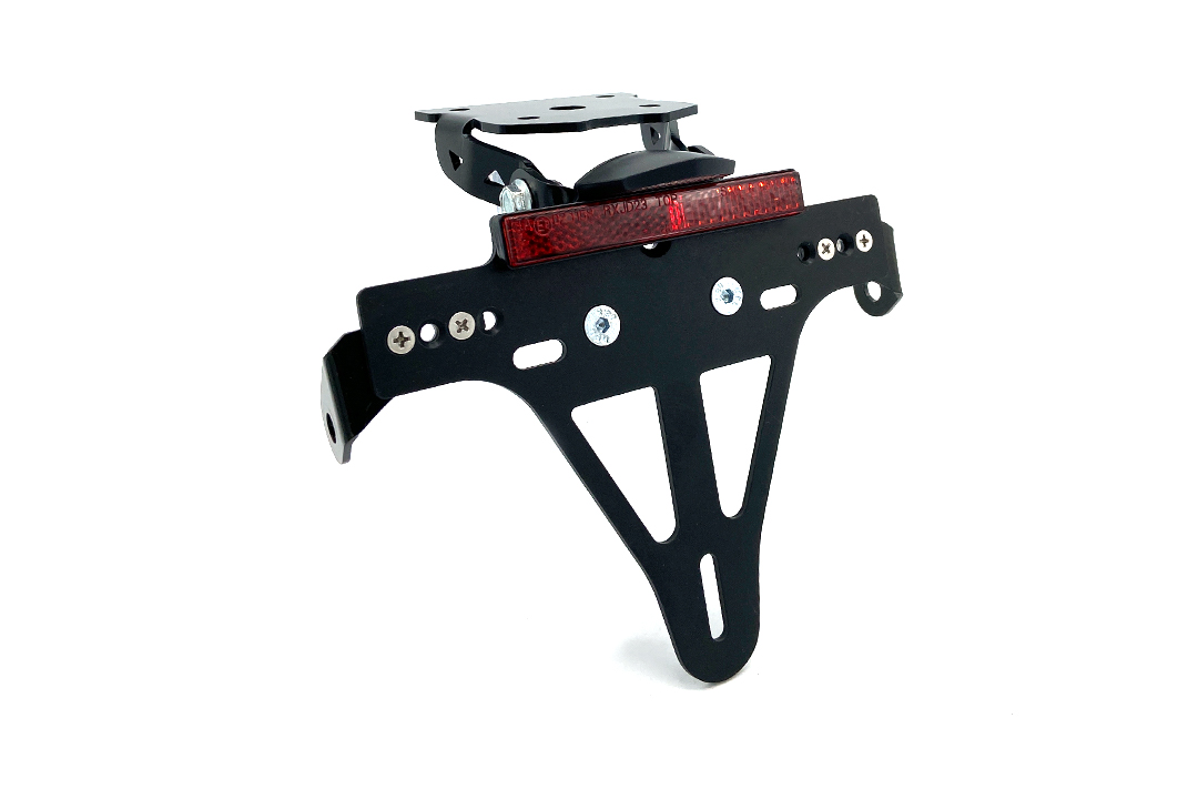 alpha Technik Kennzeichenhalter für Kawasaki Z800; Typ ZR800F, ZR800C, ZR800A, ab Modelljahr 2013-