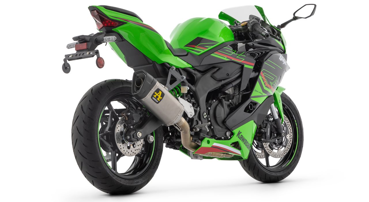 ARROW COMPETITION Titan-Komplettanlage für Kawasaki ZX-4R, 2024-
