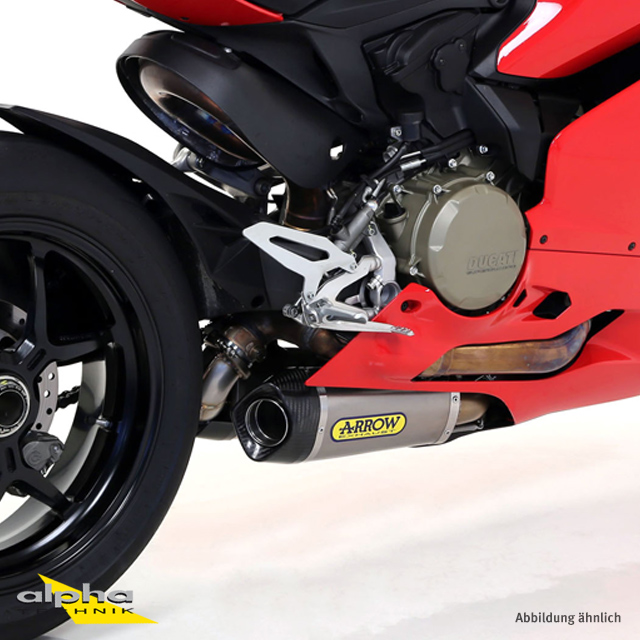 ARROW Auspuff WORKS Titan für Ducati 1299 Panigale 2015-2016
