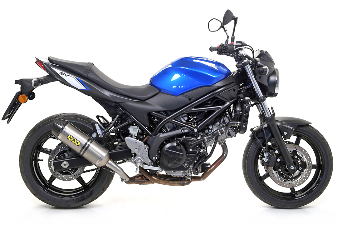 ARROW Auspuff RACE TECH für Suzuki SV650 2016- aus Titan