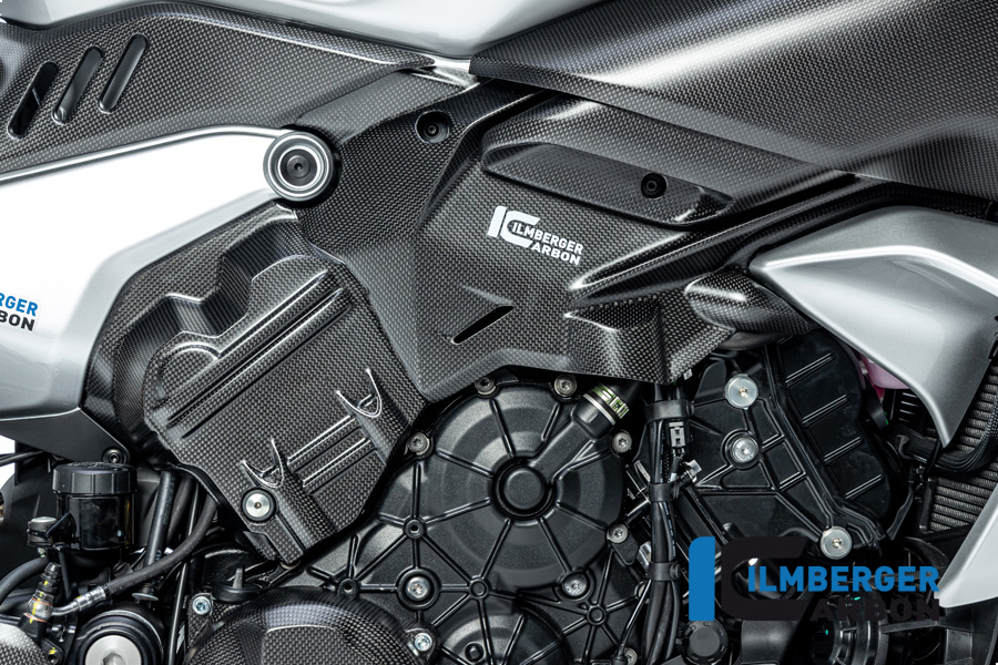 Ilmberger Carbon Zylinderkopfabdeckung rechts, matt, Ducati Diavel V4 , 2023-
