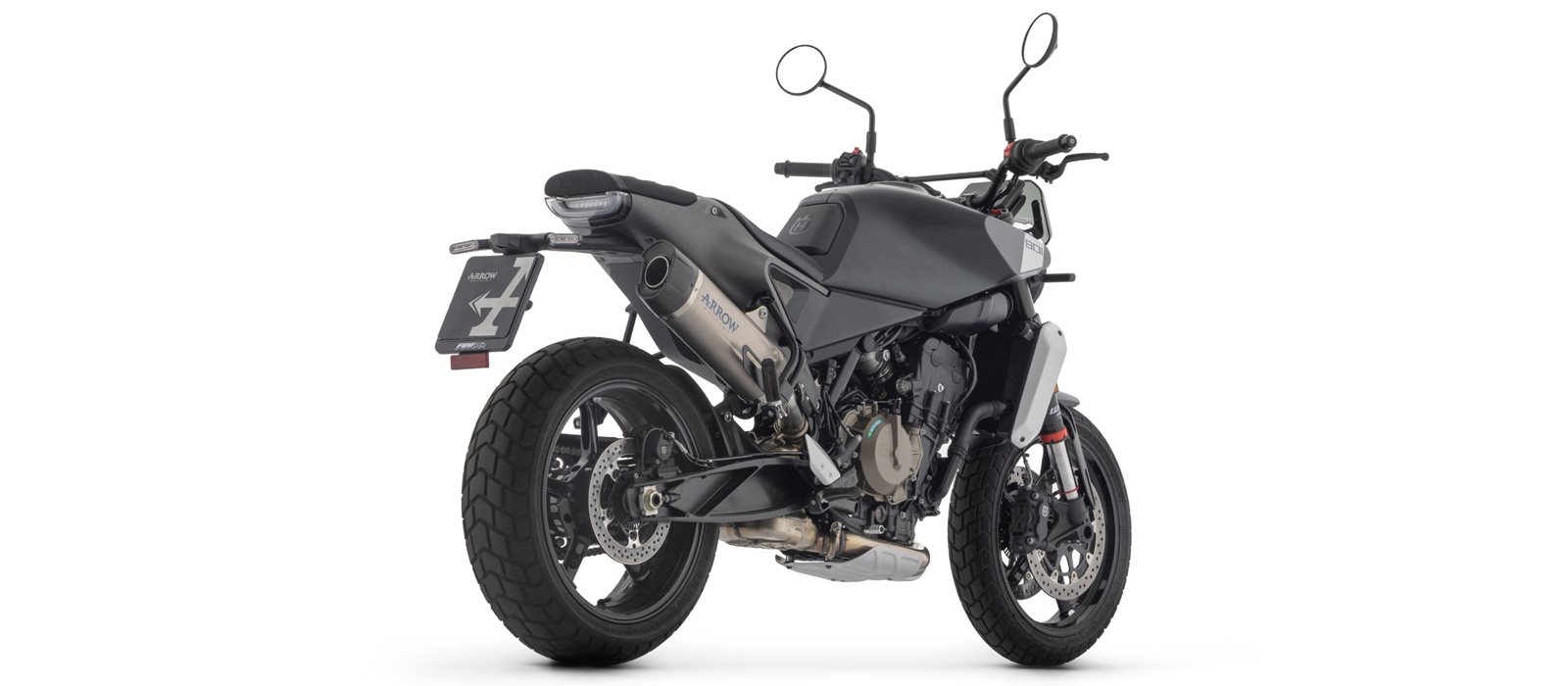 ARROW Auspuff INDY RACE EVO Titanhülle für Husqvarna Svartpilen 801 Modelljahr 2024-