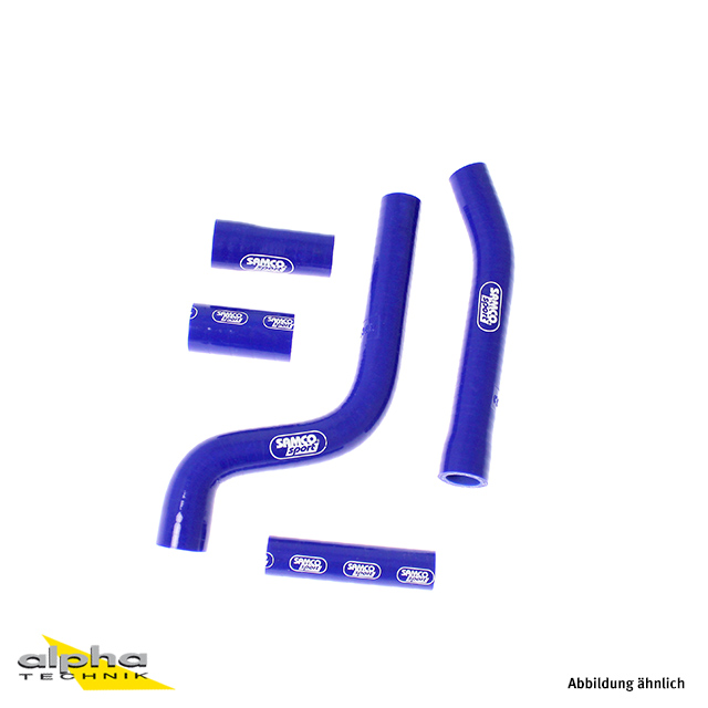 SAMCO SPORT Siliconschlauch Kit OEM Design blau für Yamaha YZ250F Modelljahr 2010-2013